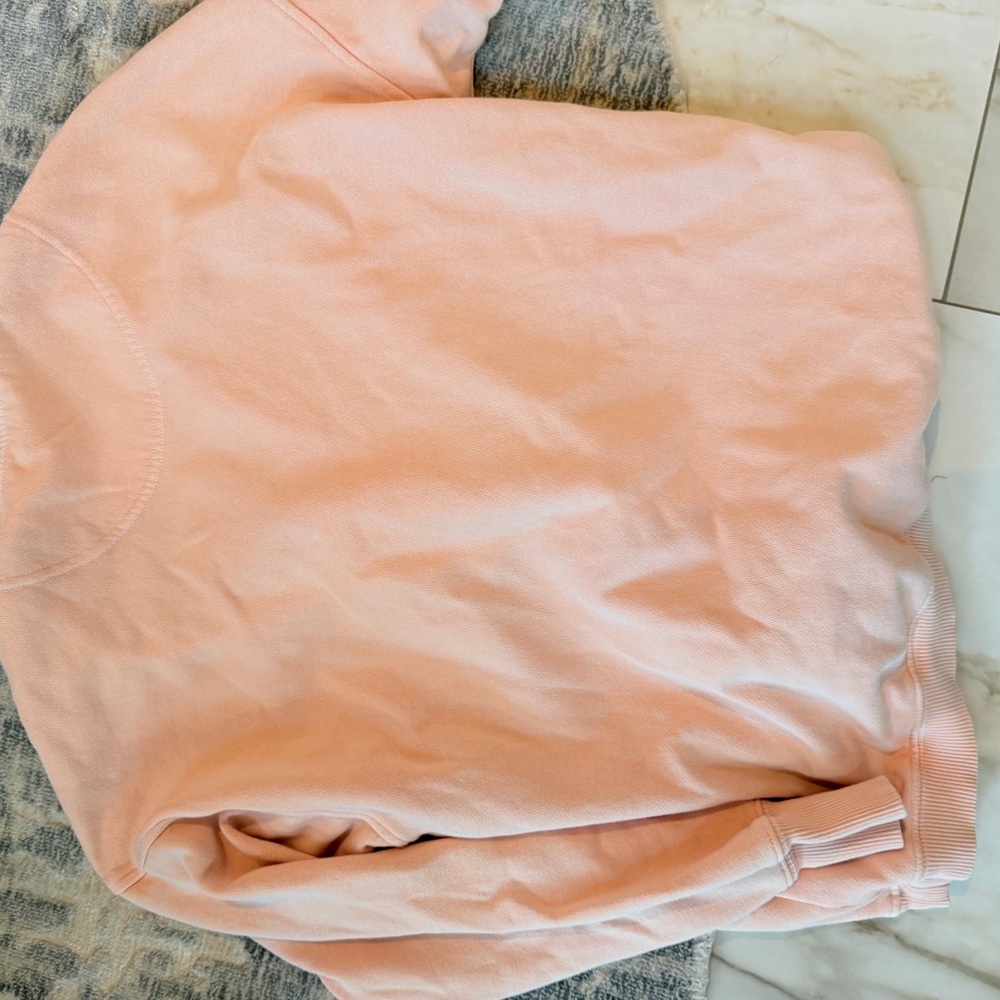 Aerie Soft Peach Cowl Neck Sweater